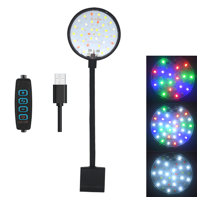 Aquarium Plant Iron - ไฟ LED สำหรับตู้ปลาแบบ USB ตกแต่งตู้ปลา ไฟสำหรับพืชน้ำ