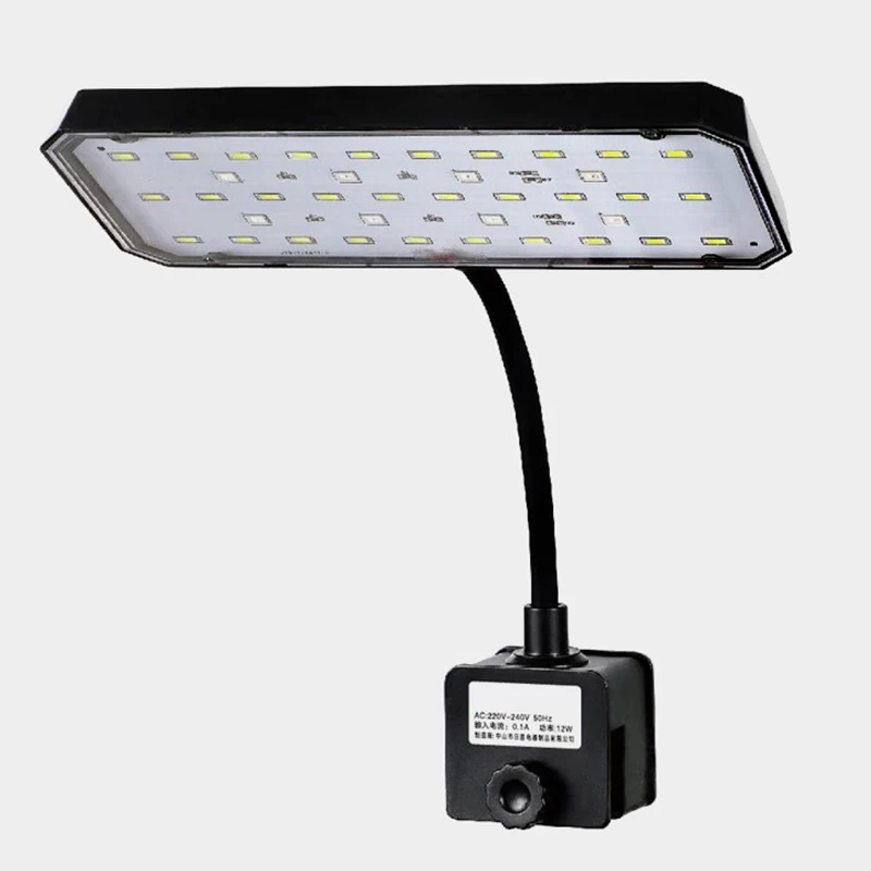 Aquarium Plant Iron - 220V พิพิธภัณฑ์สัตว์น้ํา ไฟ LED สเปกตรัมเต็มหญ้าน้ําความสว่างสูง Super