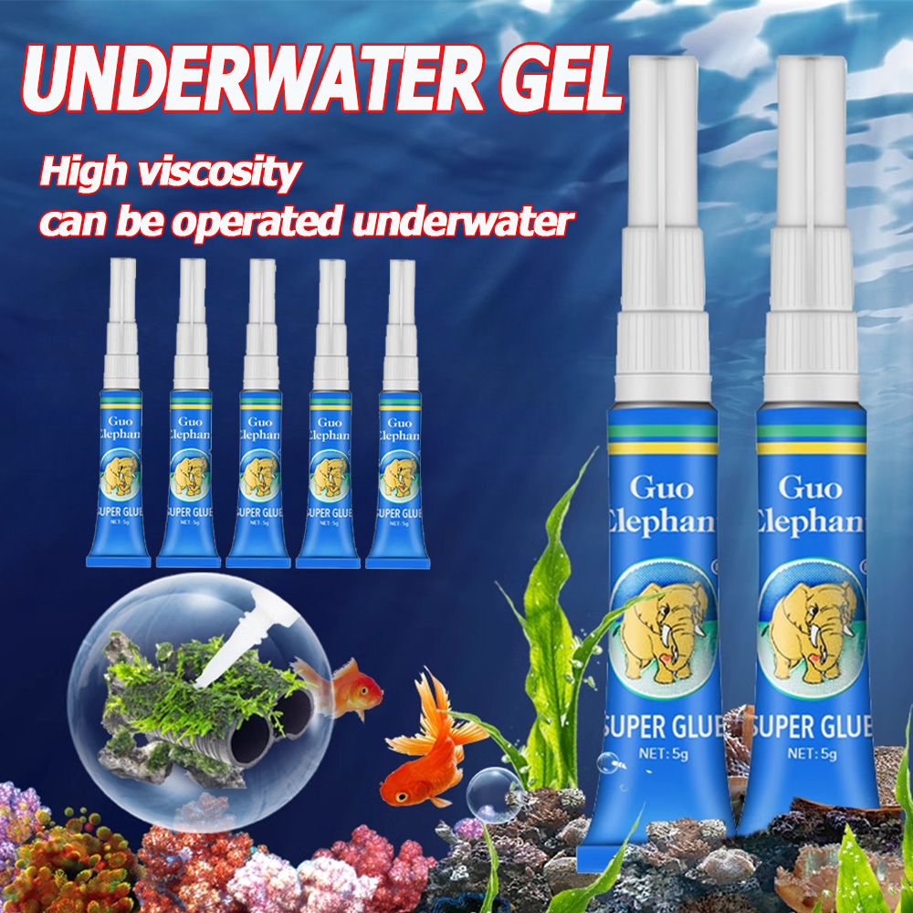 Aquarium Plant Gel - กาวติดต้นไม้น้ำสำหรับตกแต่งตู้ปลา 3/5/10 ชิ้น กาวติดมอส กาวติดต้นไม้น้ำ กาวติดไม้ลอยน้ำ
