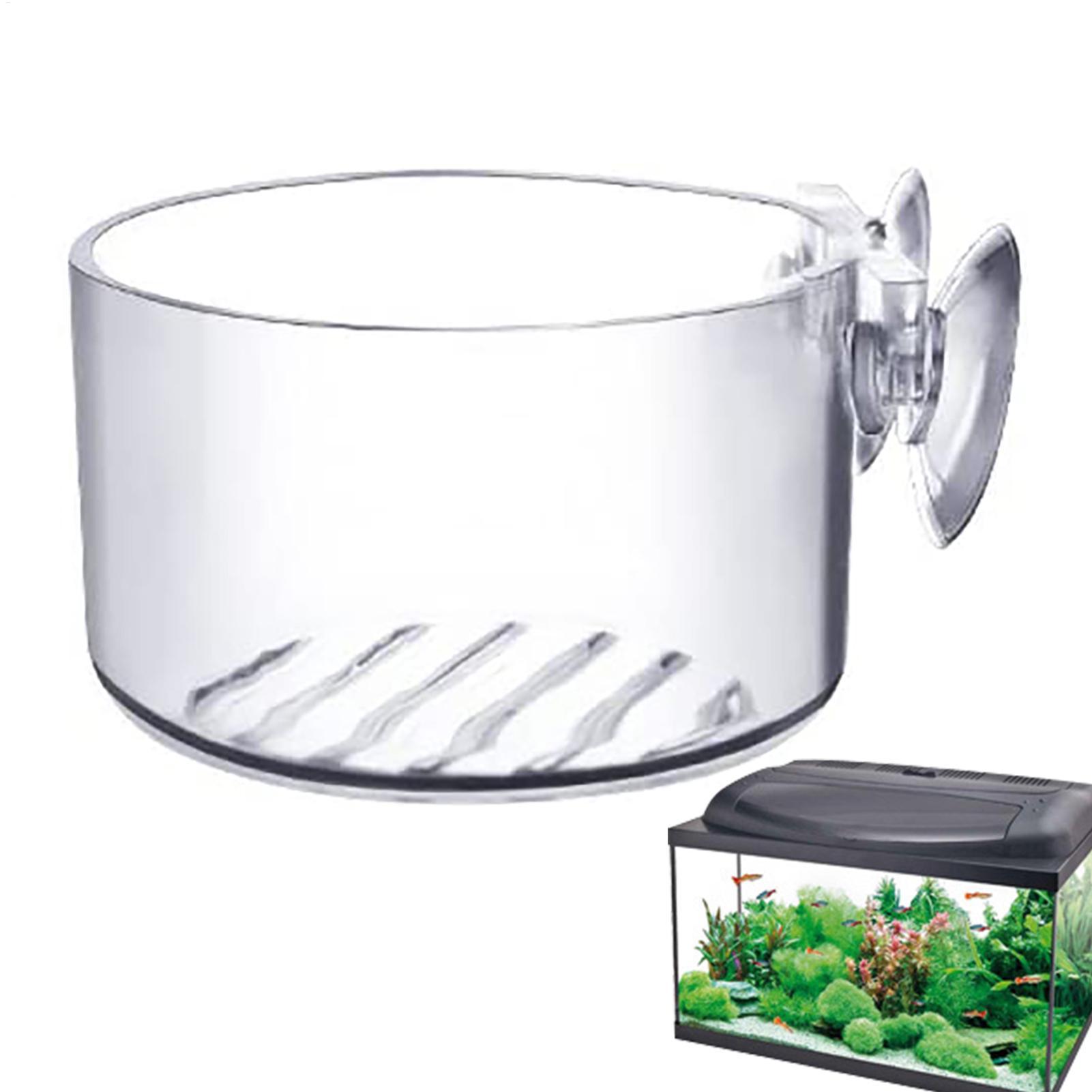 Aquarium Plant Utensils - กระถางปลูกต้นไม้ตกแต่งตู้ปลา อะคริลิค ทนทาน พร้อมที่ยึดสุญญากาศ แข็งแรง อุปกรณ์ตกแต่งตู้ปลา