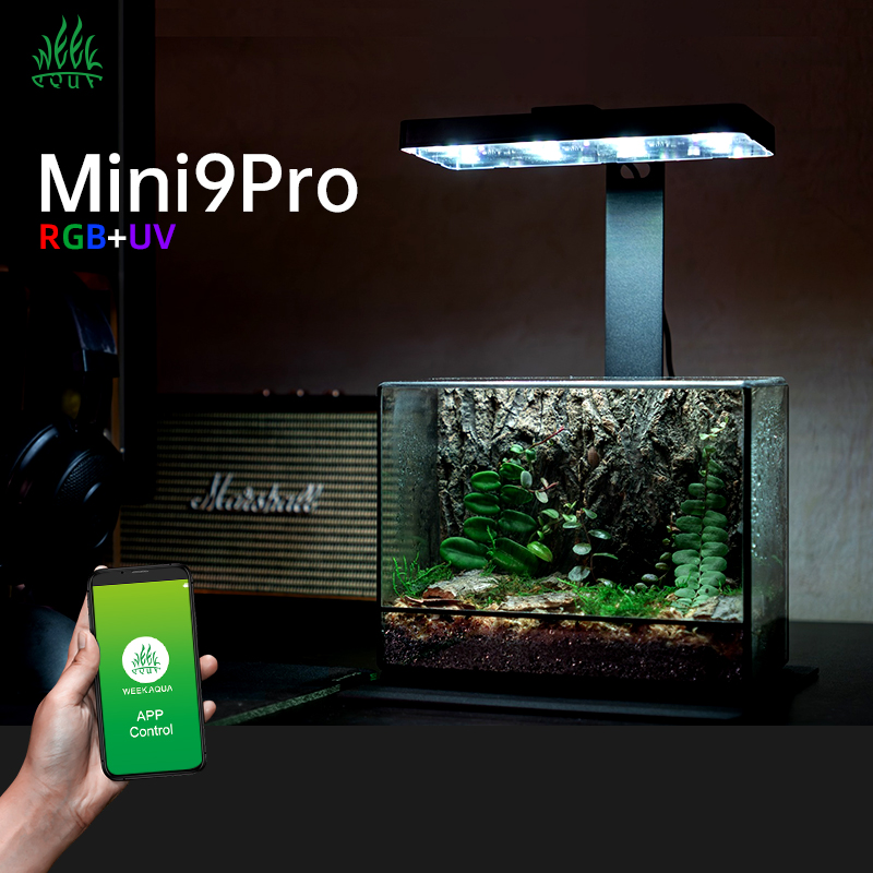 Planted Aquarium For Sale - ไฟปลูกต้นไม้ในร่มแบบพกพา Mini9pro Nano Terrarium Light ช่องเสียบ
