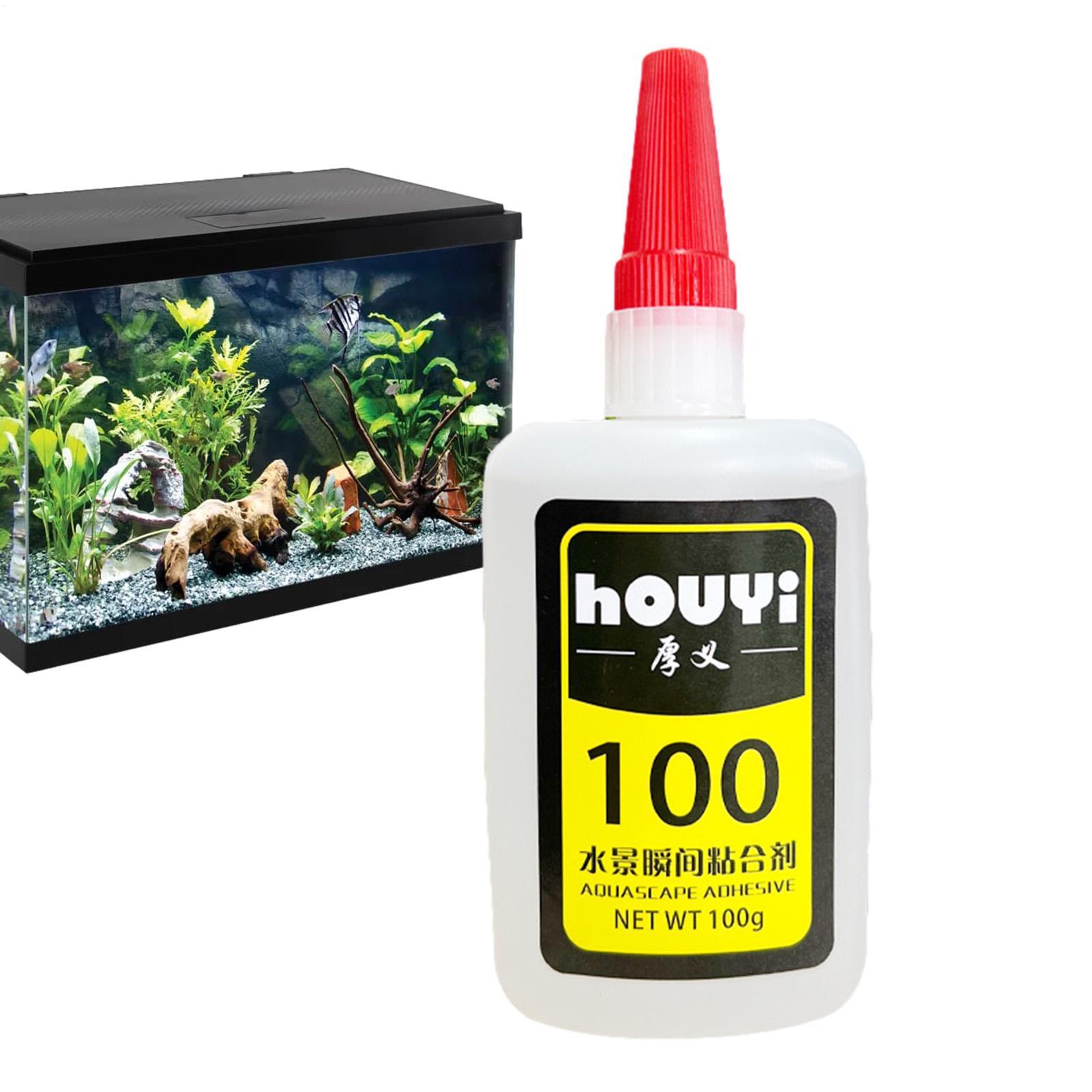 Aquarium Planted Plants - กาวติดต้นไม้น้ำแบบใส 50/100 กรัม กาวติดต้นไม้ในตู้ปลา กันน้ำ ติดทนนาน