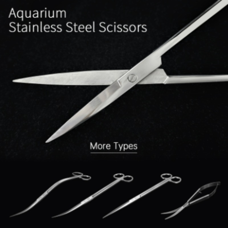 Aquarium Plant Utensils - กรรไกรตัดแต่งพืชน้ำสแตนเลส Week Aqua รุ่น Sharp Pruning