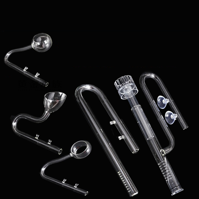 Planted Aquarium Ada - สกิมเมอร์แก้ว ลิลลี่ไปป์ สปิน เซอร์เฟซ อินโฟลว์ เอาท์โฟลว์