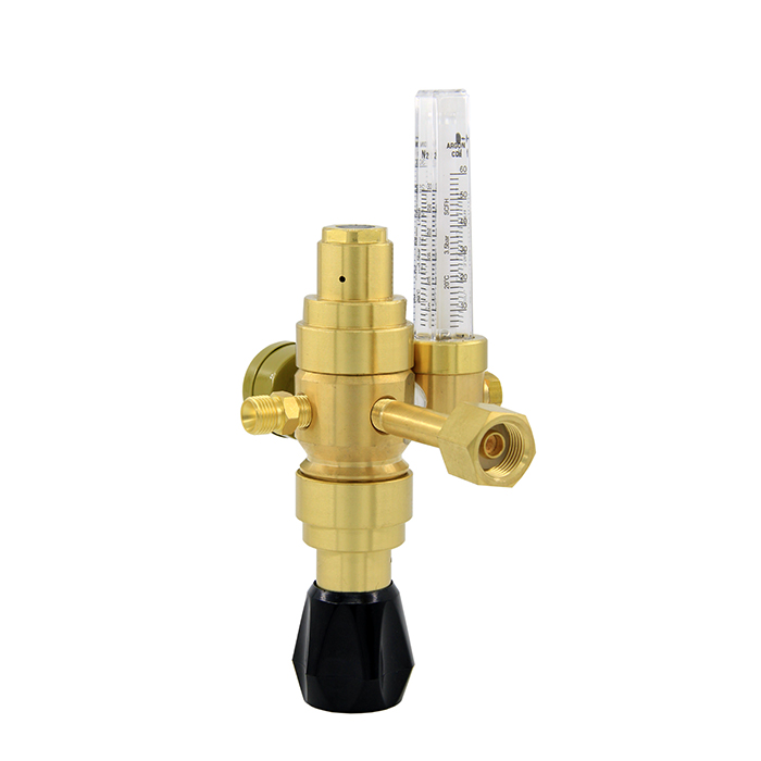 Co2 Regulator Dual Stage - ตัวควบคุมการไหลแบบแม่นยำ DEM WR2400 แบบสองขั้นตอน สำหรับ CO2/อาร์กอน