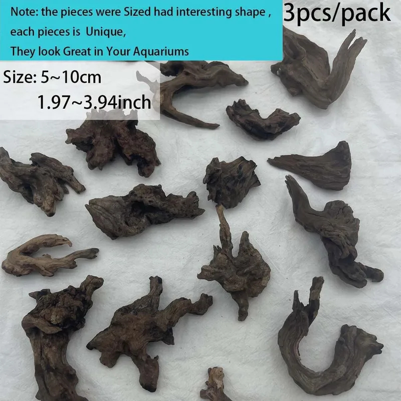 ไม้ลอยน้ำธรรมชาติสำหรับตกแต่งต - Aquarium Planted Wood บทวิจารณ์และราคา