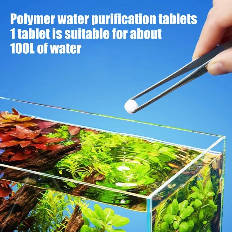 เม็ดทำความสะอาดน้ำในตู้ปลา โพล - Aquarium Plant Yellowing บทวิจารณ์และราคา