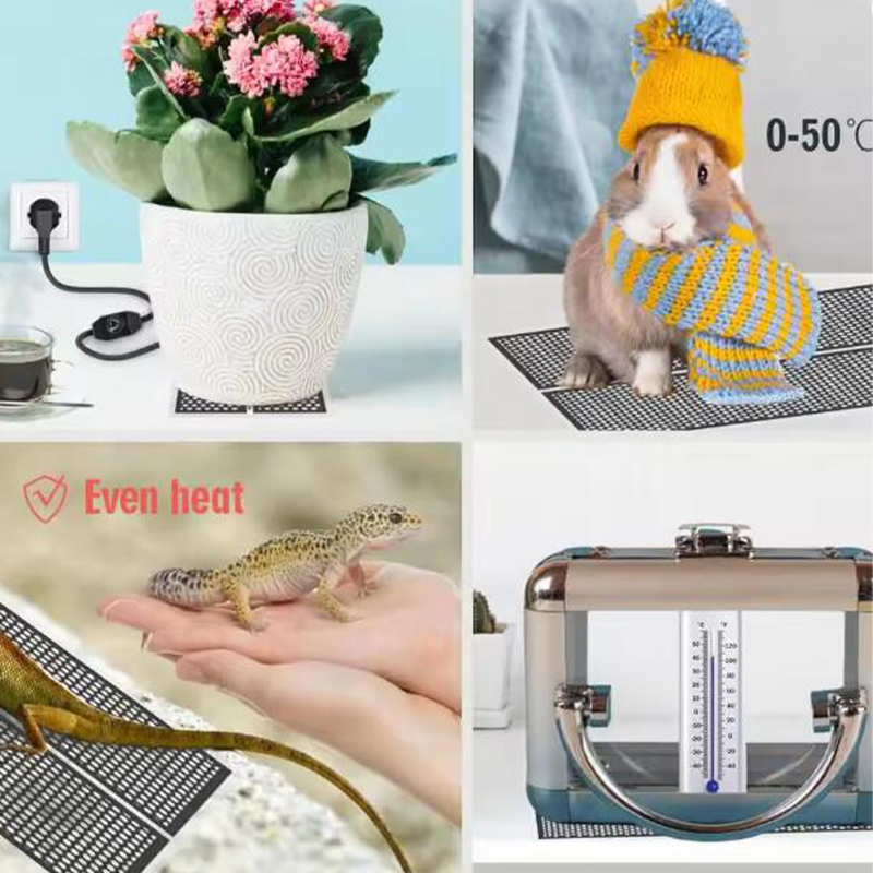 แผ่นทำความร้อนสำหรับสัตว์เลื้อ - Planted Aquarium Heater บทวิจารณ์และราคา
