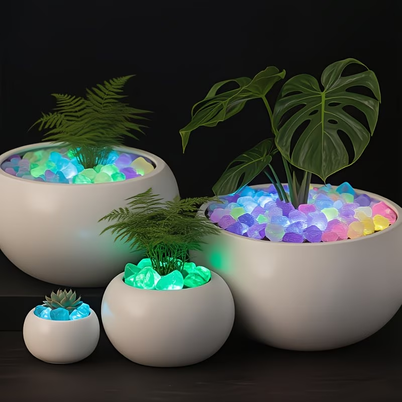 ชุดหินเรืองแสง 300 ชิ้น, ขนาด  - Aquarium Planted Plants บทวิจารณ์และราคา