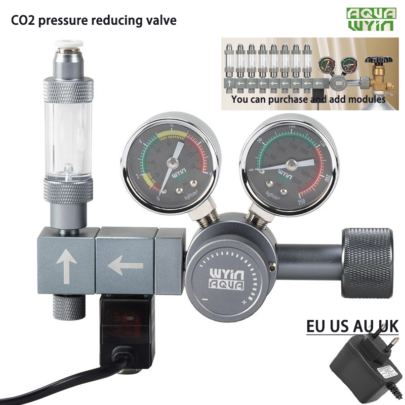 ชุดควบคุม CO2 สำหรับตู้ปลาแบบ  - Co2 Regulator Dual Stage บทวิจารณ์และราคา
