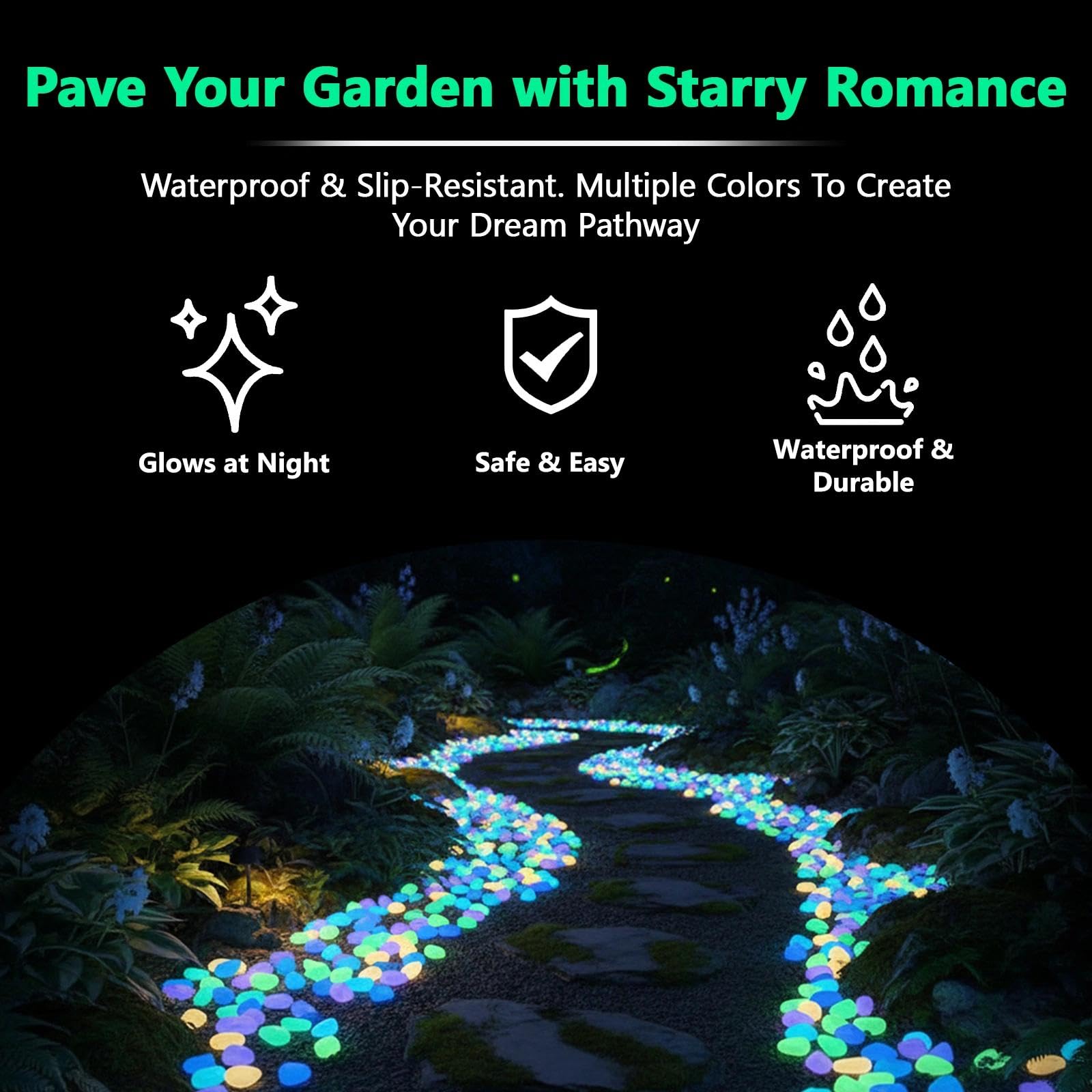 หินเรืองแสงในที่มืด 100 ชิ้น ท - Aquarium Planted Plants บทวิจารณ์และราคา