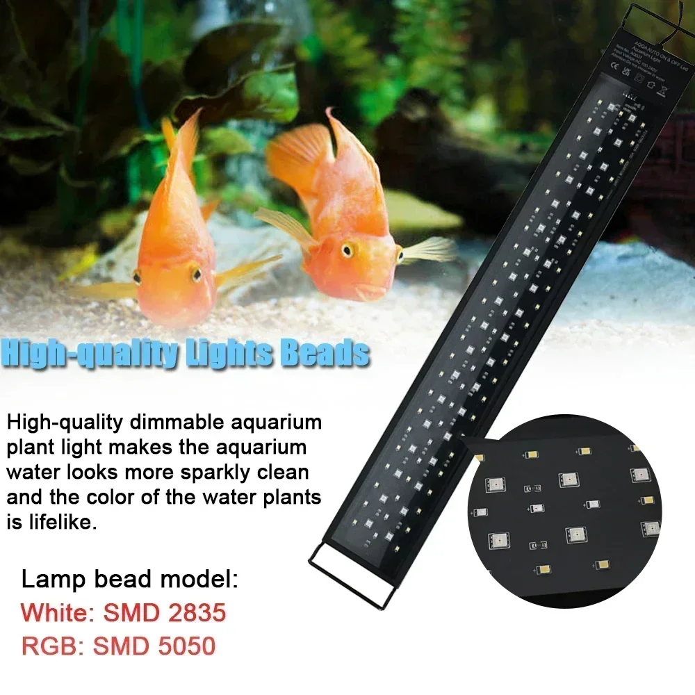 IP68ไฟ LED ตู้ปลากันน้ำ, ไฟตู้ - Aquarium Plant Iron บทวิจารณ์และราคา