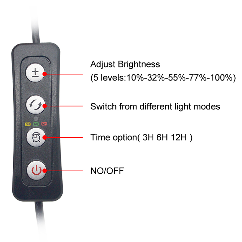 Aquarium LED Light สำหรับ16-64 - Aquarium Plant Iron บทวิจารณ์และราคา