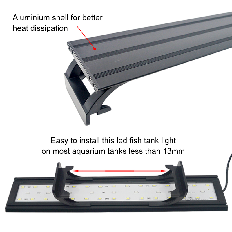Aquarium LED Light สำหรับ16-64 - Aquarium Plant Iron บทวิจารณ์และราคา