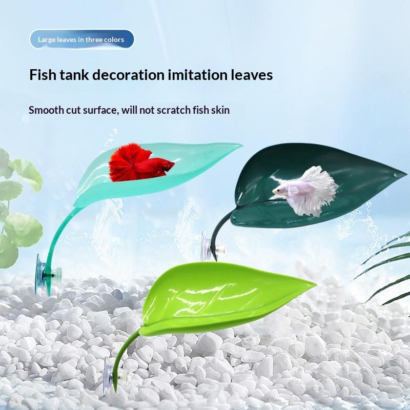 อุปกรณ์ตกแต่งตู้ปลา ใบไม้สำหรั - Planted Aquarium Betta บทวิจารณ์และราคา