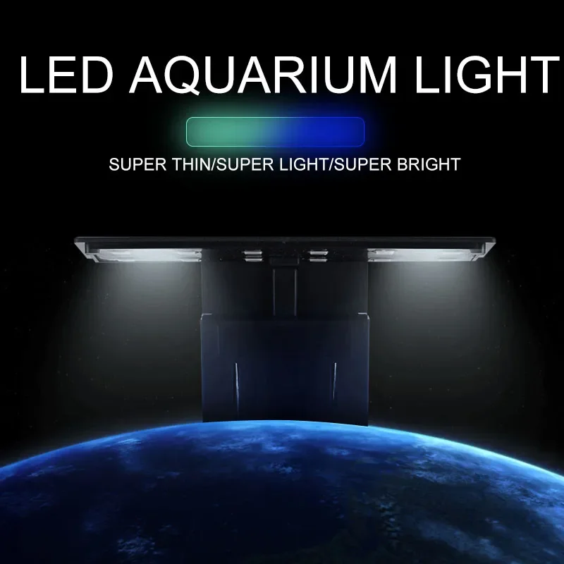 Super Slim LED Aquarium Light  - Planted Aquarium Pictures บทวิจารณ์และราคา