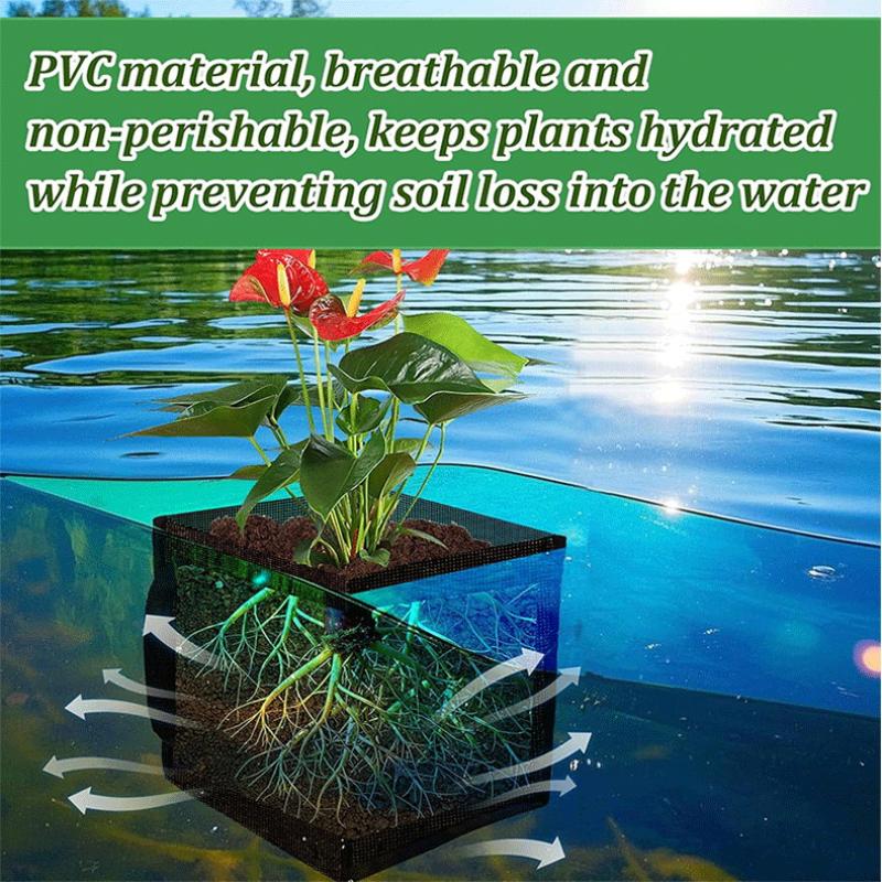 ตะกร้าปลูกต้นไม้ในบ่อตาข่ายสีด - Aquarium Planted Plants บทวิจารณ์และราคา