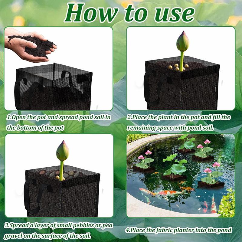 ตะกร้าปลูกต้นไม้ในบ่อตาข่ายสีด - Aquarium Planted Plants บทวิจารณ์และราคา