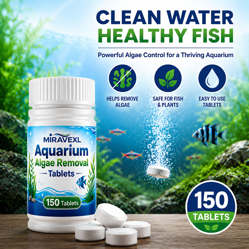 เม็ดกำจัดตะไคร่น้ำในตู้ปลา MIR - Aquarium Plant Vitamins บทวิจารณ์และราคา
