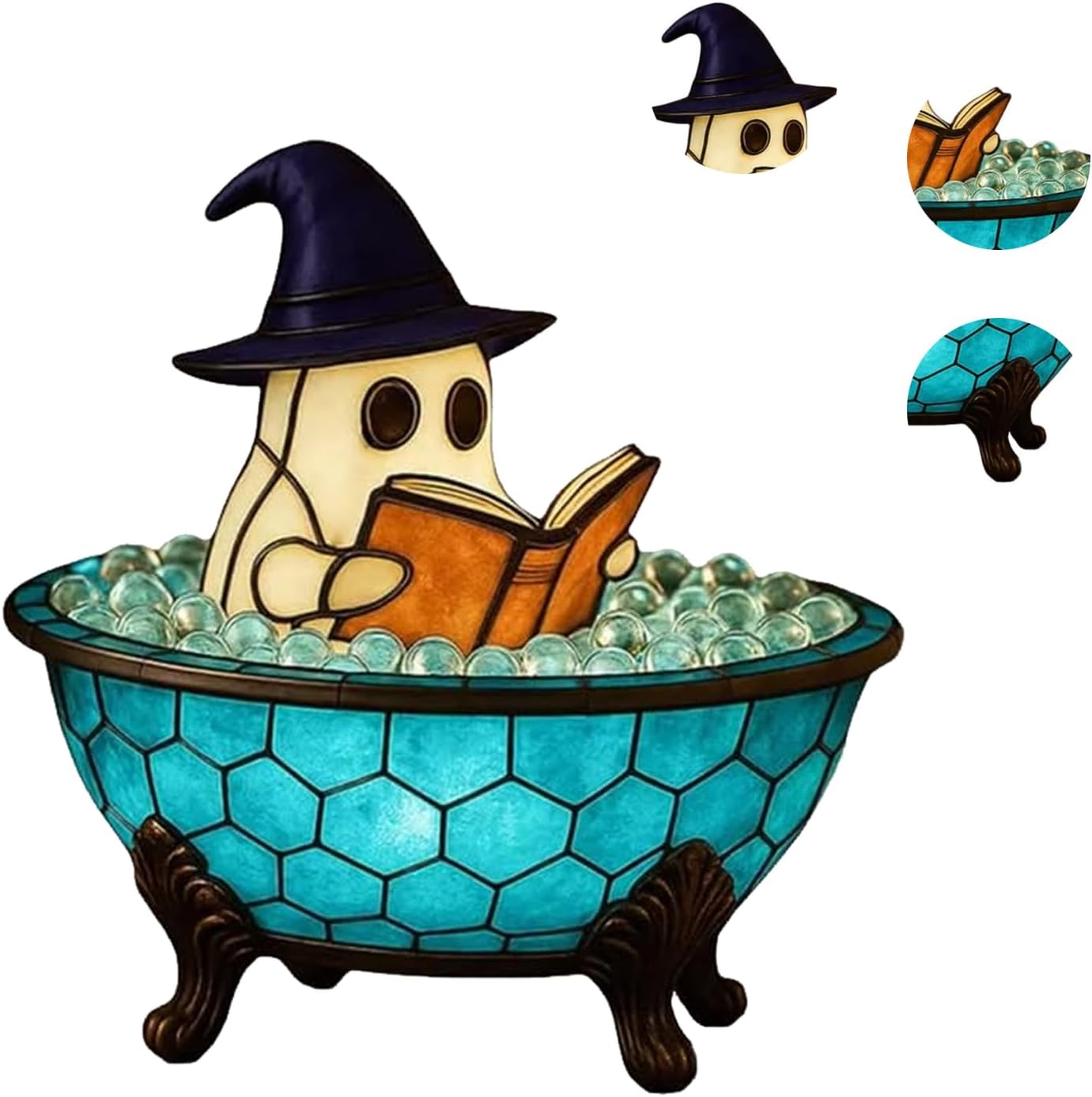 โคมไฟอาบน้ำฟองสบู่รูปผีฮาโลวีน - Aquarium Zombie บทวิจารณ์และราคา