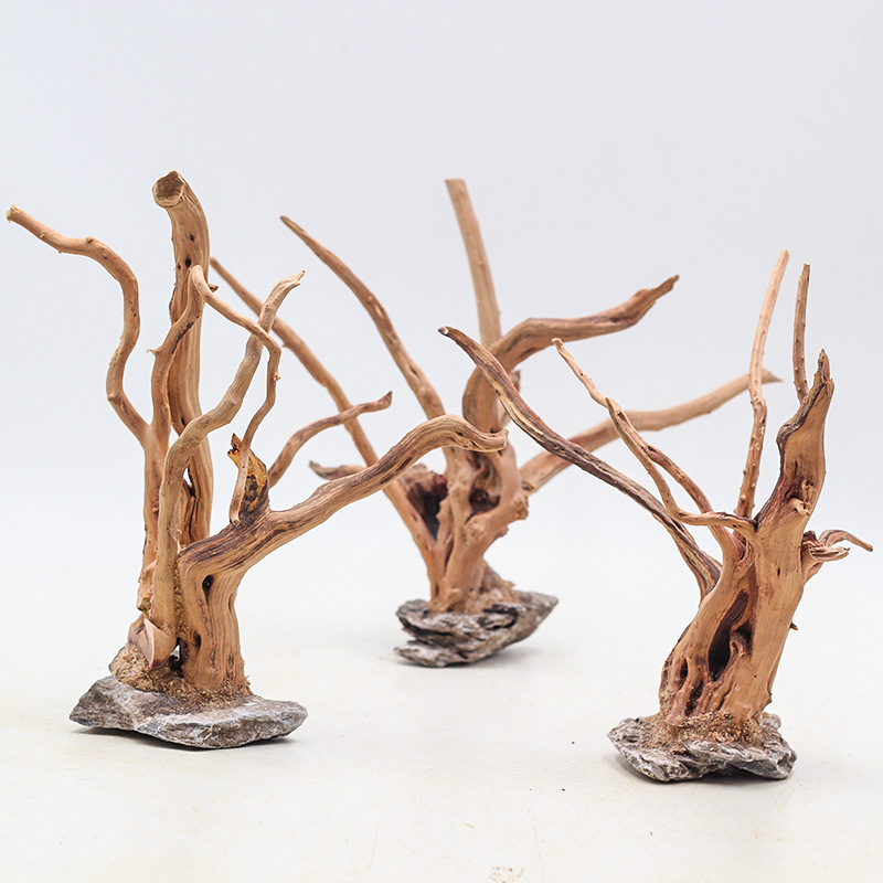 1PC Aquarium ภูมิทัศน์เครื่องป - Aquarium Planted Wood บทวิจารณ์และราคา
