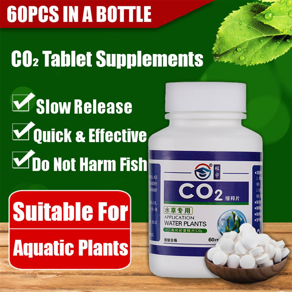 CO2 แท็บเล็ตคาร์บอนไดออกไซด์Di - Aquarium Plant Vitamins บทวิจารณ์และราคา