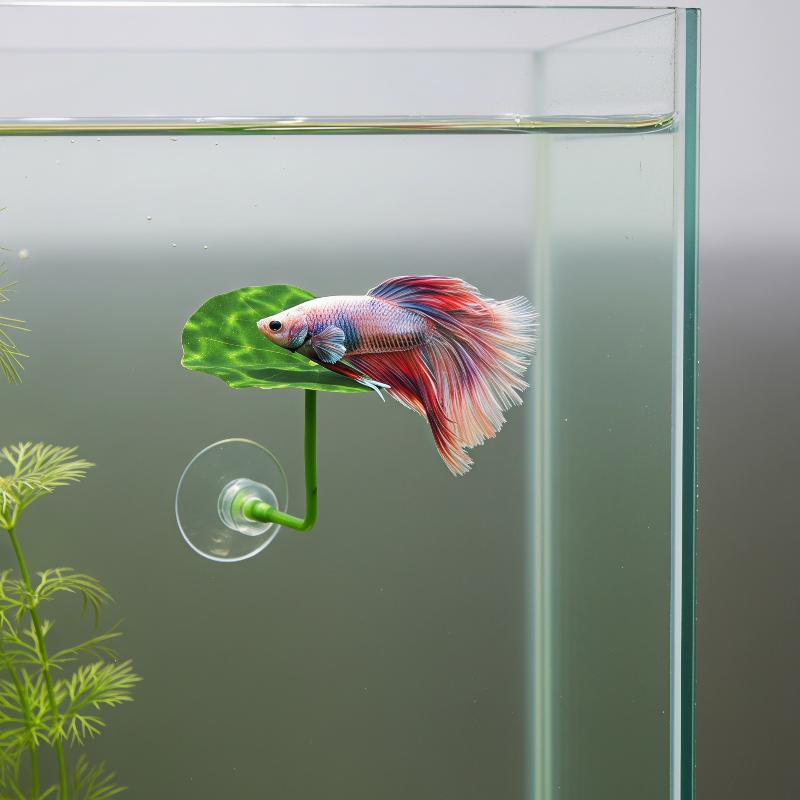 ใบบัวพลาสติกจำลองสำหรับปลาเบตต - Planted Aquarium Betta บทวิจารณ์และราคา
