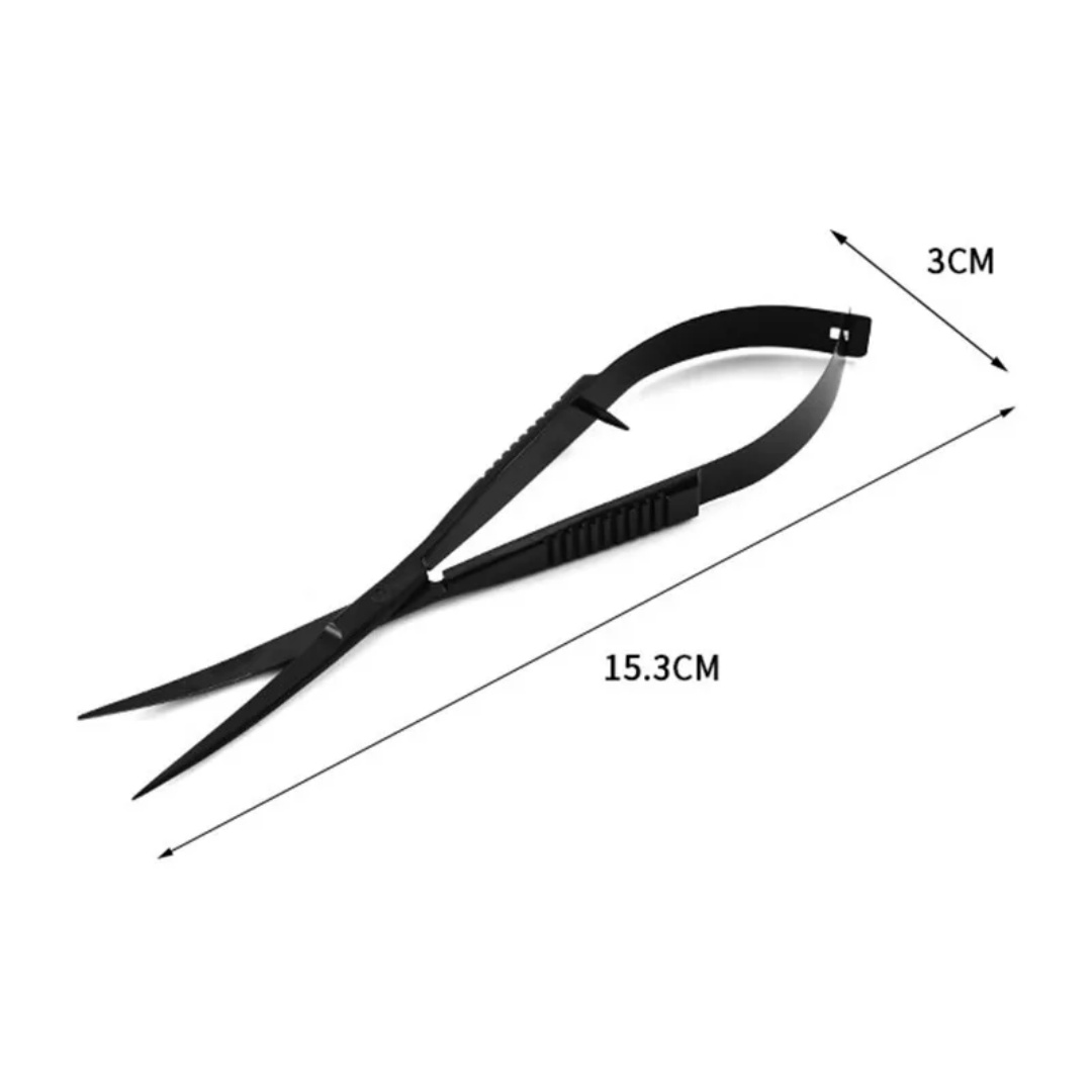 โค้งตรงฤดูใบไม้ผลิกรรไกร Aquar - Aquarium Plant Utensils บทวิจารณ์และราคา