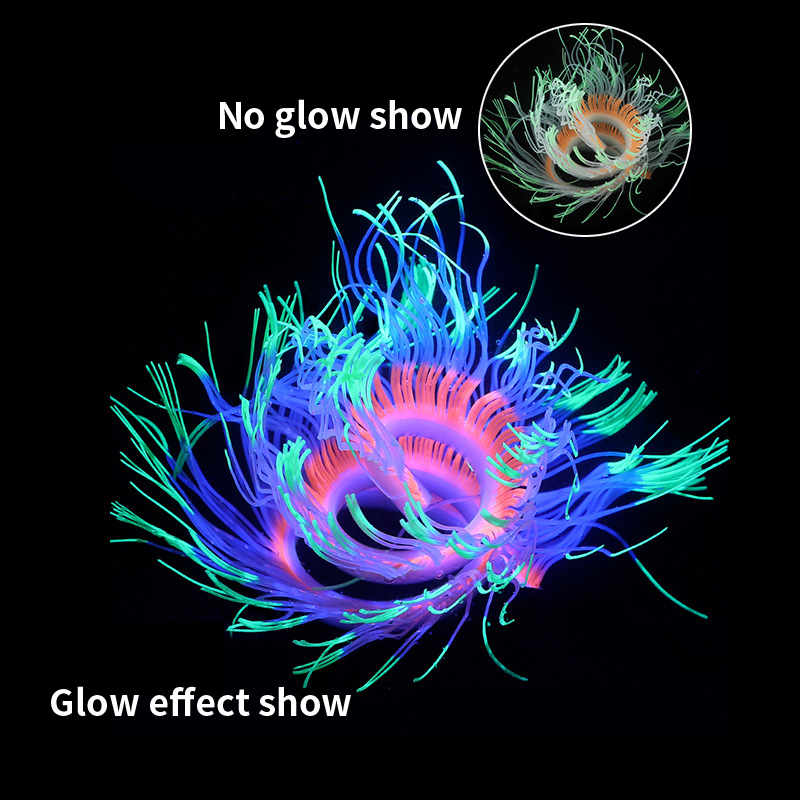 ซิลิโคน Sea Anemone Coral พืชใ - Aquarium Plant Gel บทวิจารณ์และราคา