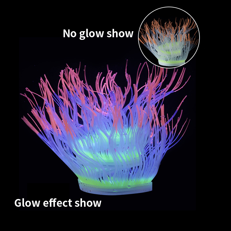 ซิลิโคน Sea Anemone Coral พืชใ - Aquarium Plant Gel บทวิจารณ์และราคา