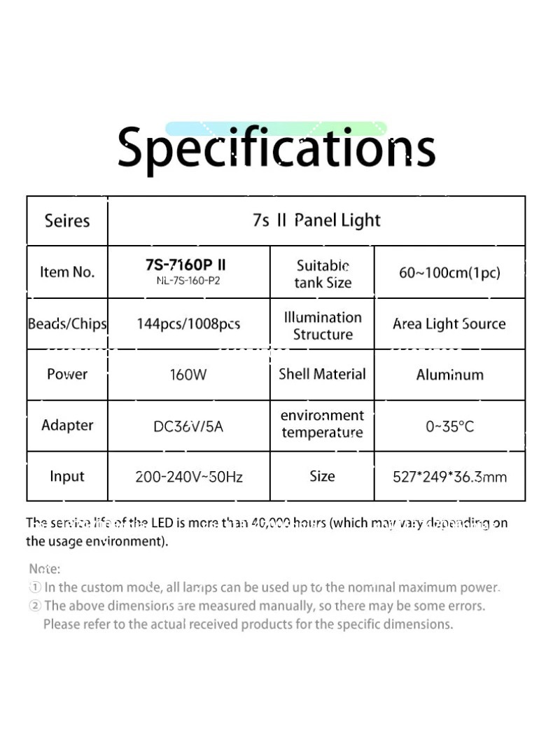 ไฟ LED สำหรับตู้ปลา 160W RGB ส - Aquarium Planted Plants บทวิจารณ์และราคา